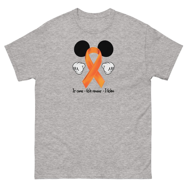 Kidney Cancer Mouse Tee - JohnVsGBMSport GreyS