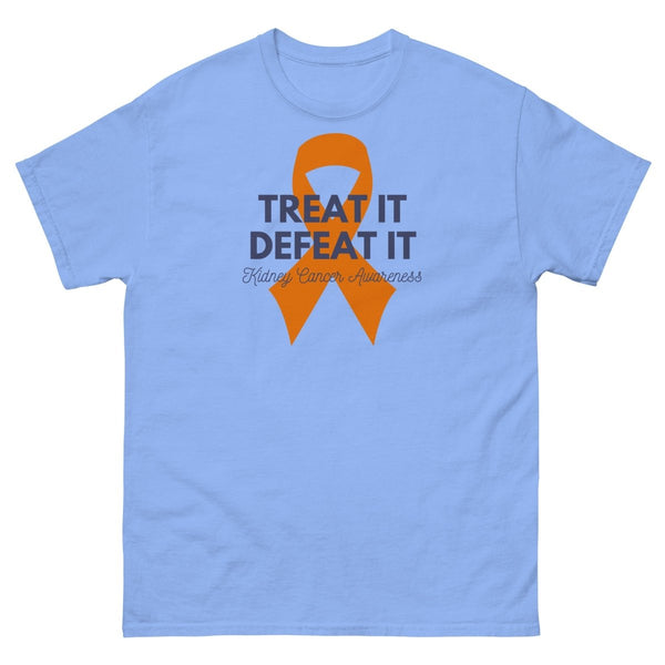 Kidney Cancer Ribbon Tee - JohnVsGBMCarolina BlueS