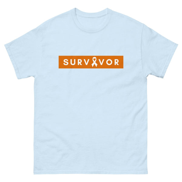 Kidney Cancer Survivor Tee - JohnVsGBMLight BlueS