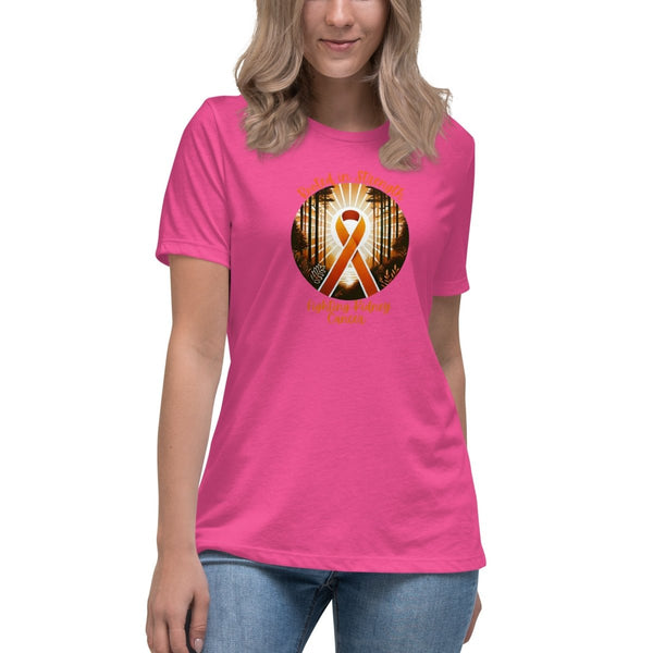 Kidney Cancer Women's Forest Tee - JohnVsGBMBerryS