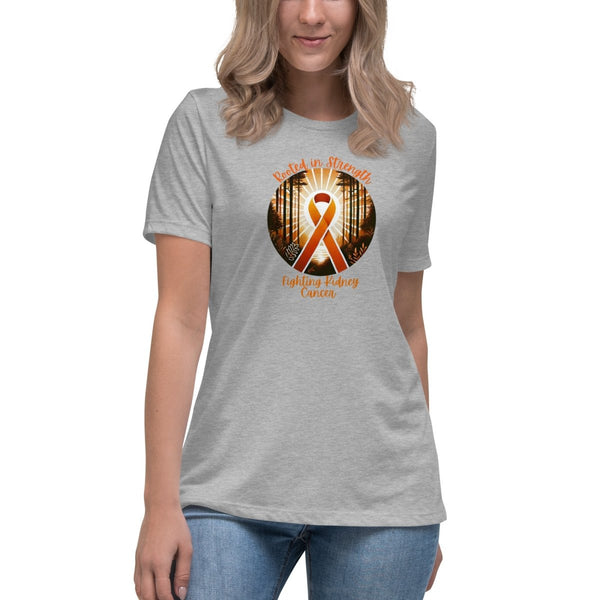 Kidney Cancer Women's Forest Tee - JohnVsGBMAthletic HeatherS