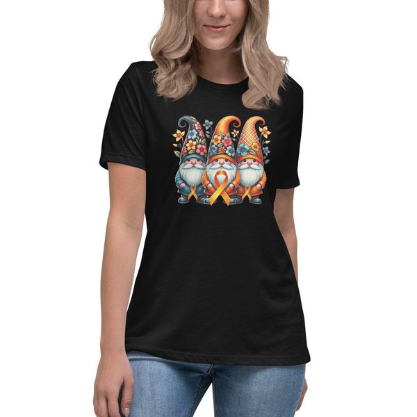 Kidney Cancer Women's Gnome Tee - JohnVsGBMBlackS