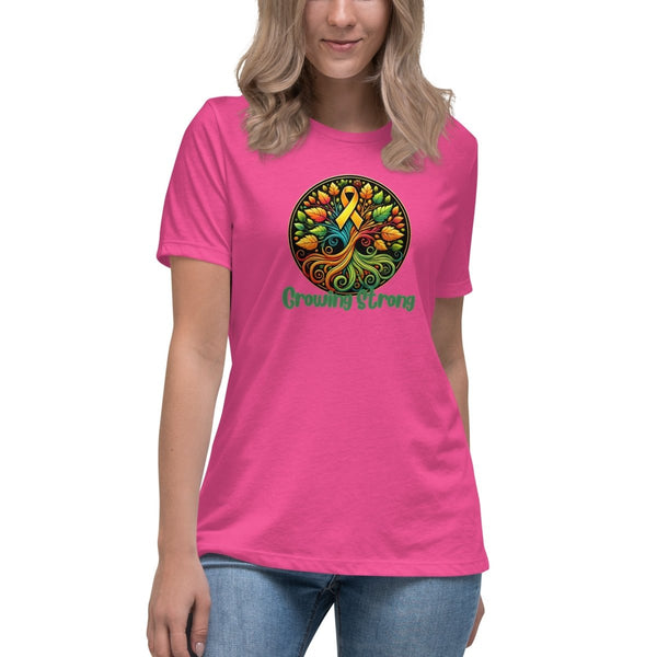 Kidney Cancer Women's Growing Tee - JohnVsGBMBerryS