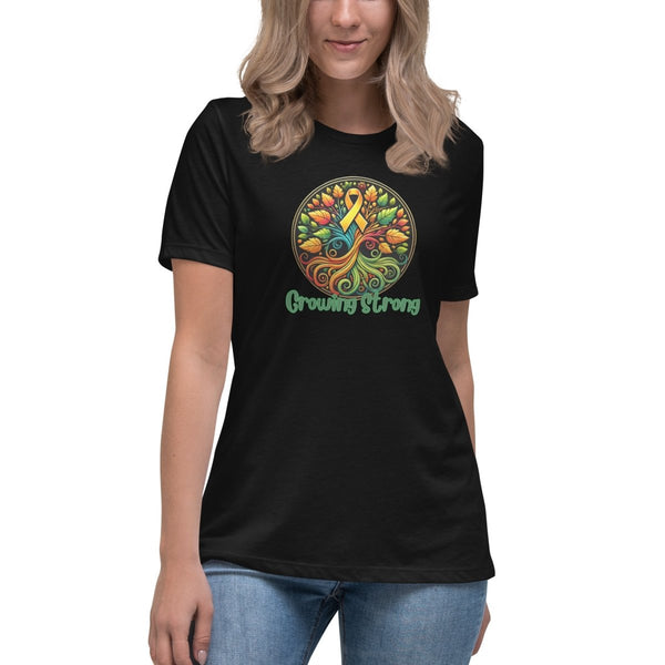 Kidney Cancer Women's Growing Tee - JohnVsGBMBlackS