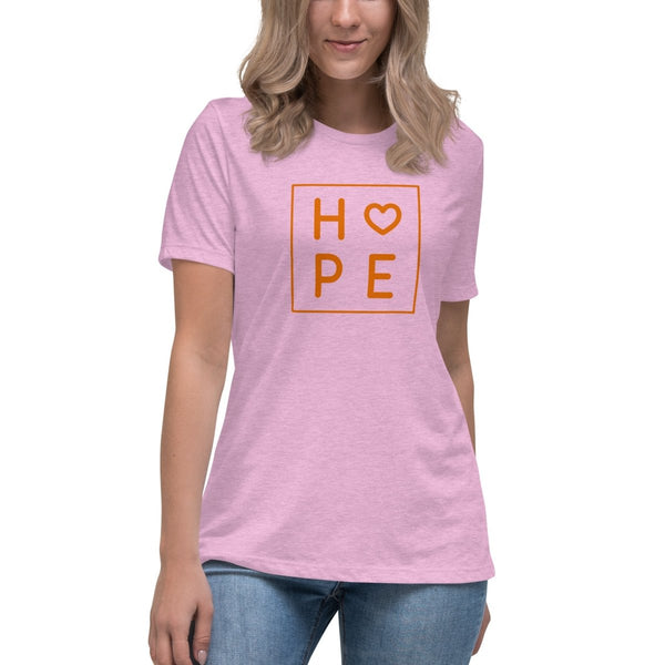 Kidney Cancer Women's Hope Tee - JohnVsGBMHeather Prism LilacS