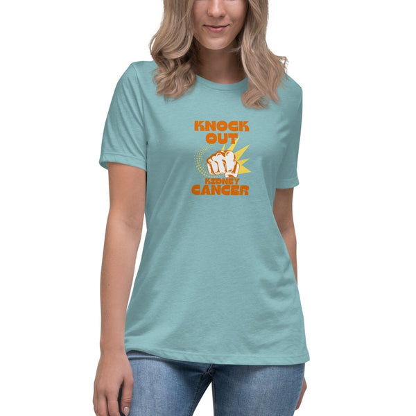 Kidney Cancer Women's Punch Tee - JohnVsGBMHeather Blue LagoonS