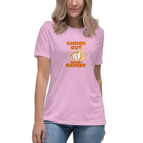 Kidney Cancer Women's Punch Tee - JohnVsGBMHeather Prism LilacS