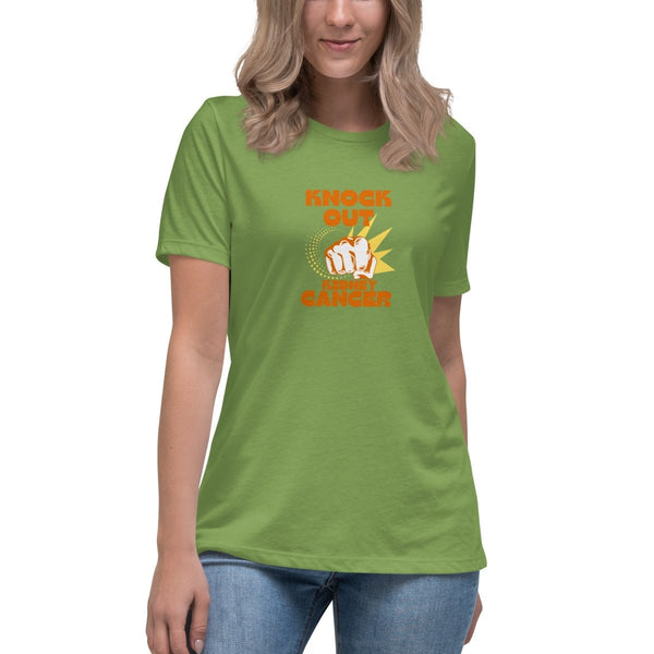 Kidney Cancer Women's Punch Tee - JohnVsGBMLeafS