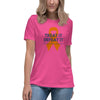 Kidney Cancer Women's Ribbon Tee - JohnVsGBMBerryS