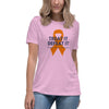 Kidney Cancer Women's Ribbon Tee - JohnVsGBMHeather Prism LilacS