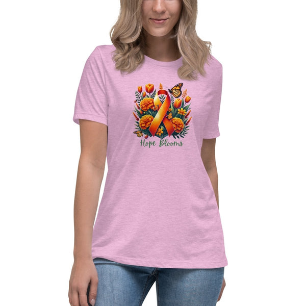 Kidney Cancer Women's Spring Tee - JohnVsGBMHeather Prism LilacS