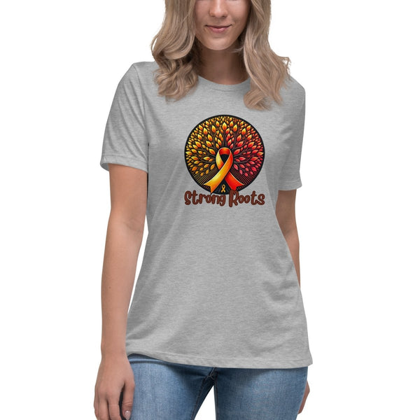 Kidney Cancer Women's Strong Tee - JohnVsGBMAthletic HeatherS