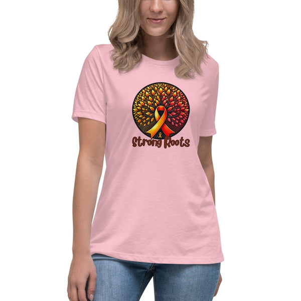 Kidney Cancer Women's Strong Tee - JohnVsGBMPinkS