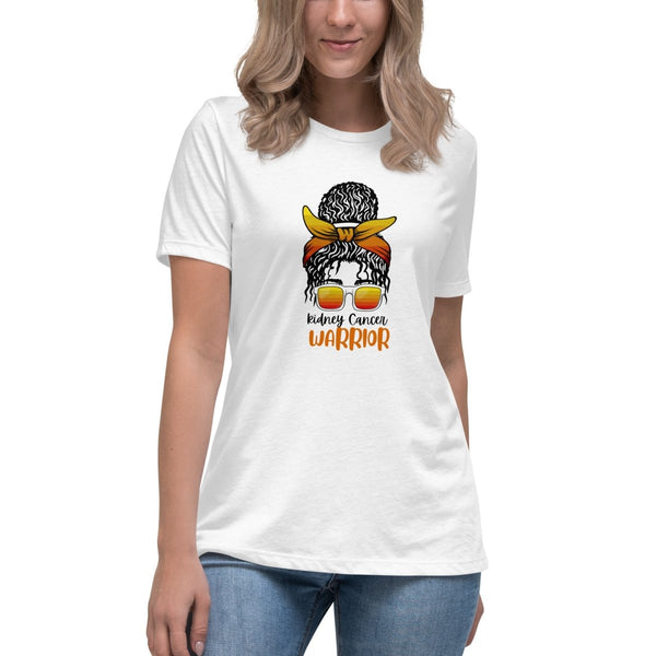 Kidney Cancer Women's Sunglasses Tee - JohnVsGBMWhiteS