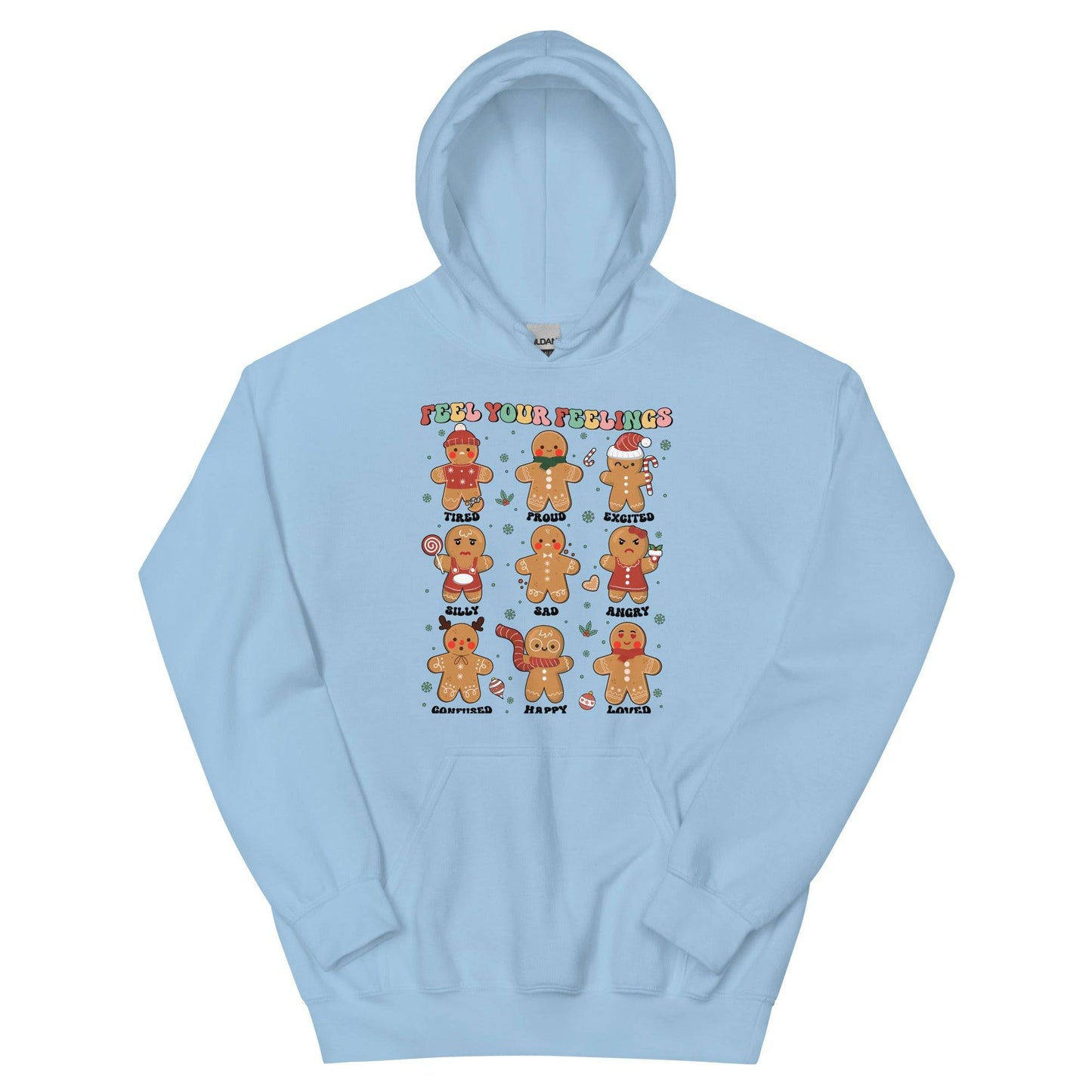 Let Your Feelings Hoodie - JohnVsGBMLight BlueS