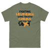 Leukemia and Still This Sexy Tee - JohnVsGBMMilitary GreenS