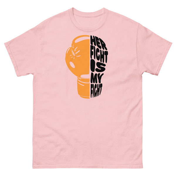 Leukemia Boxer Glove Tee - JohnVsGBMLight PinkS