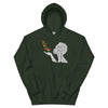 Leukemia Butterfly Hoodie - JohnVsGBMForest GreenS