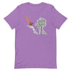 Leukemia Cancer Butterfly Tee - JohnVsGBMHeather Team PurpleXS