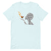 Leukemia Cancer Butterfly Tee - JohnVsGBMHeather Ice BlueXS