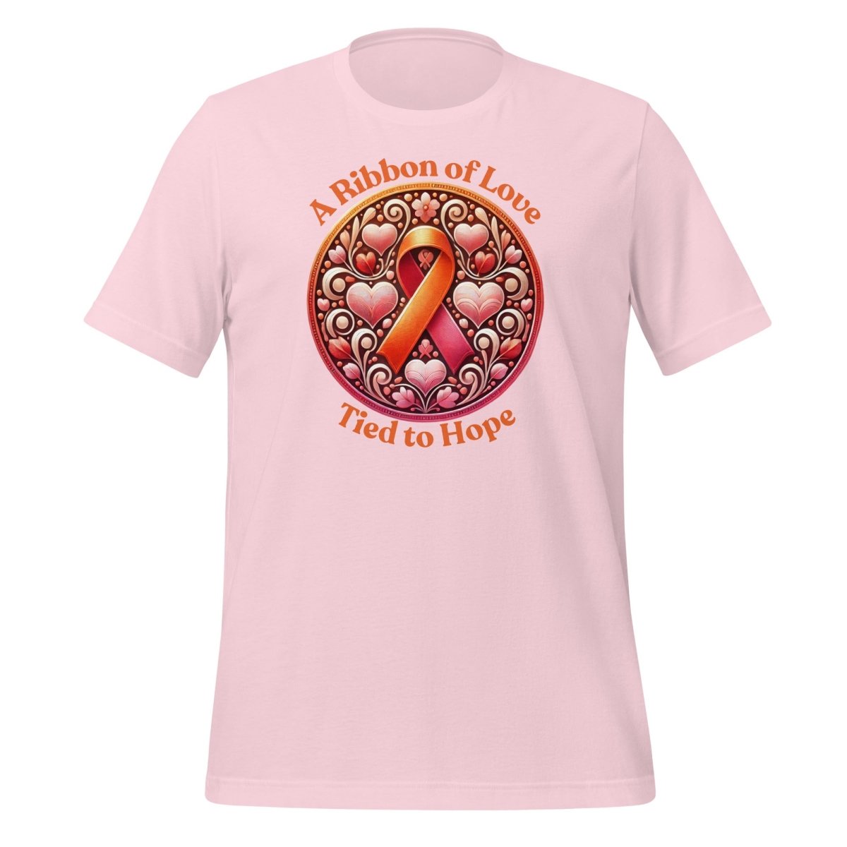 Leukemia Cancer Love Tee - JohnVsGBMSoft PinkS