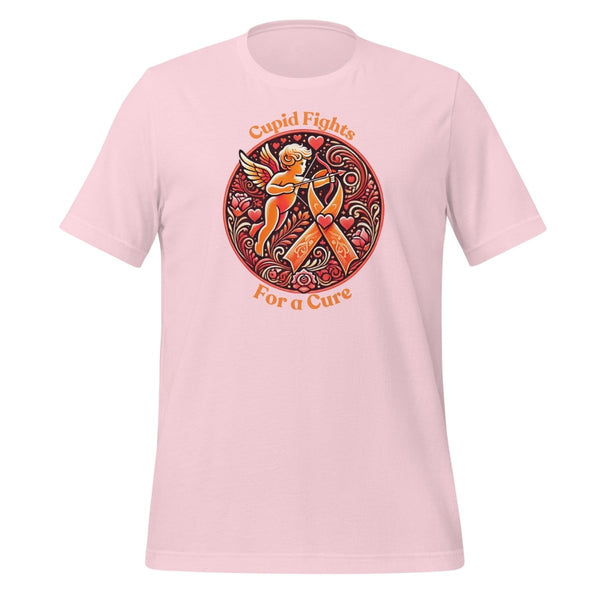 Leukemia Cupid Love Tee - JohnVsGBMSoft PinkS