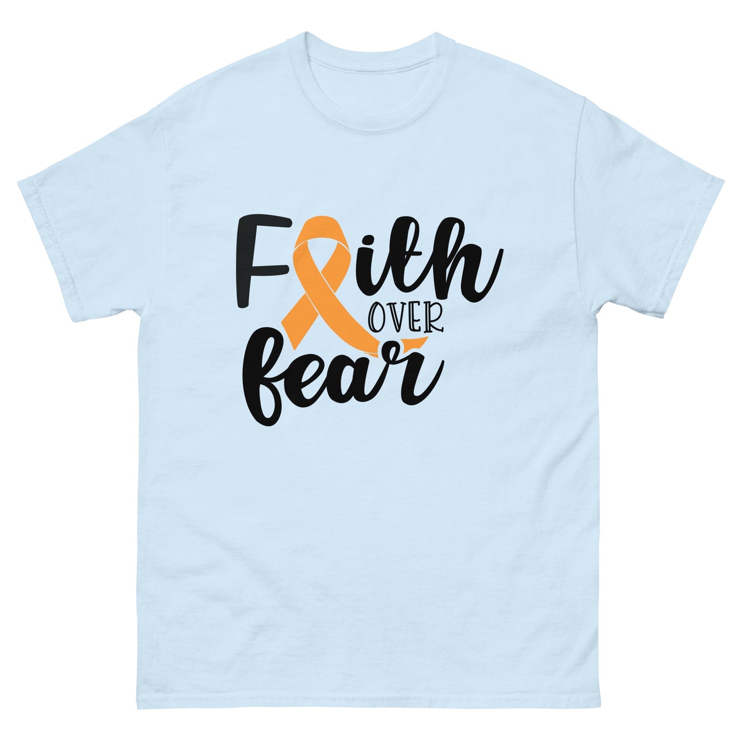 Leukemia Faith Tee - JohnVsGBMLight BlueS