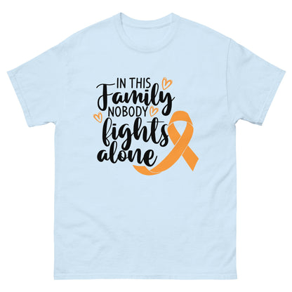 Leukemia Family Tee - JohnVsGBMLight BlueS