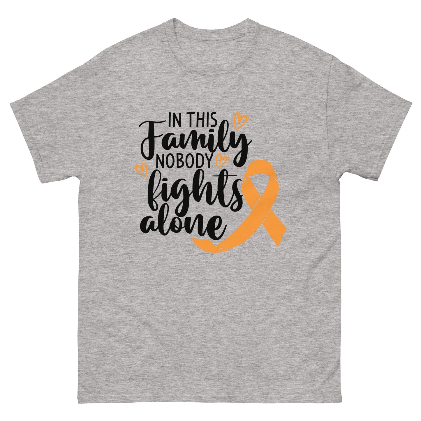 Leukemia Family Tee - JohnVsGBMSport GreyS