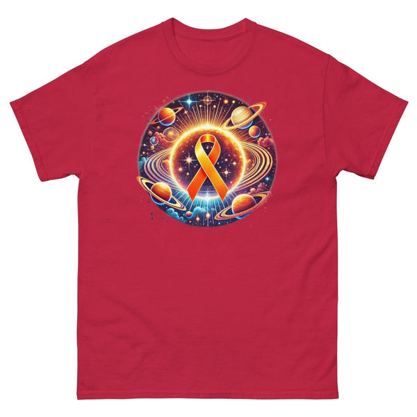 Leukemia Far Away Galaxy Tee - JohnVsGBMCardinalS