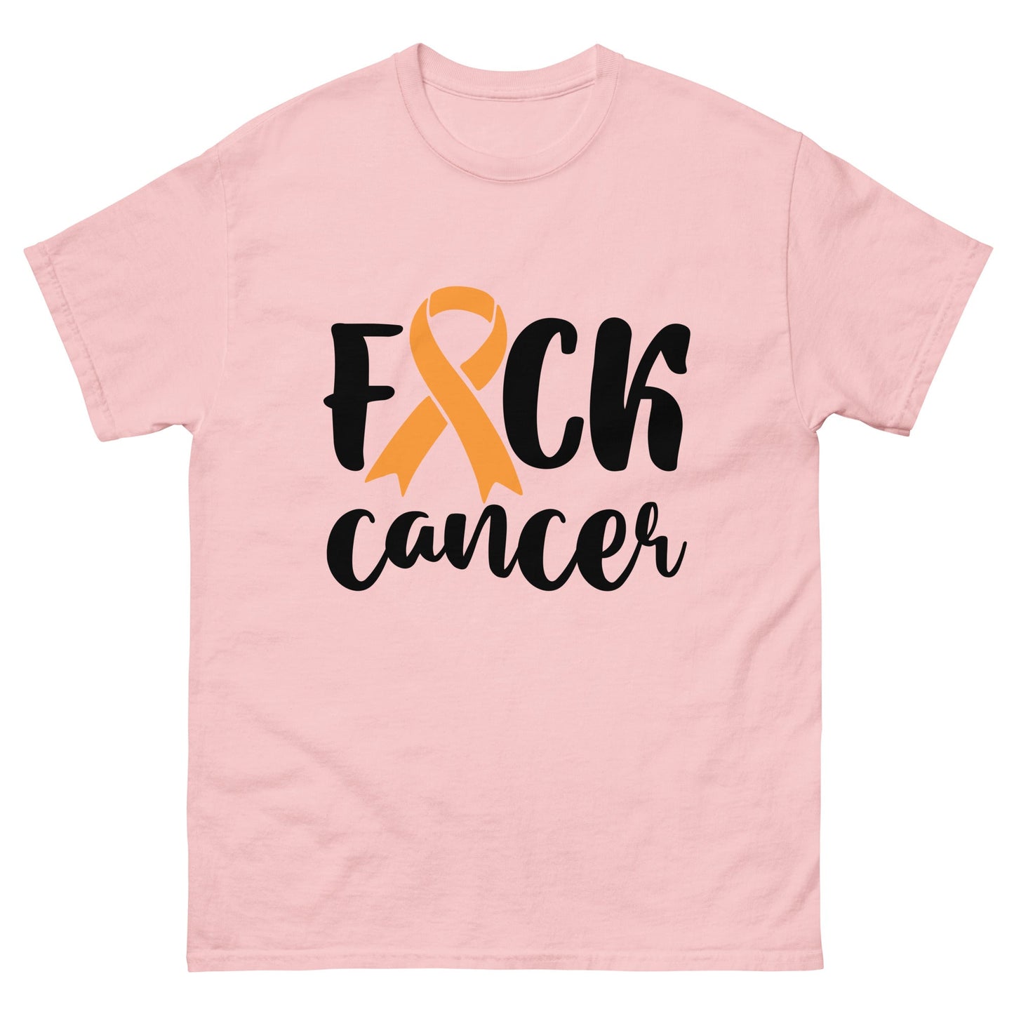 Leukemia FCK Cancer Tee - JohnVsGBMLight PinkS