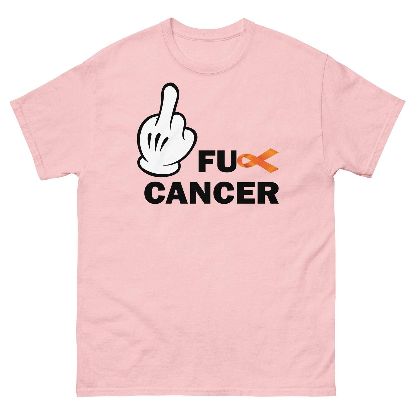 Leukemia FU Cancer Tee - JohnVsGBMLight PinkS