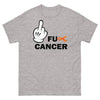 Leukemia FU Cancer Tee - JohnVsGBMSport GreyS