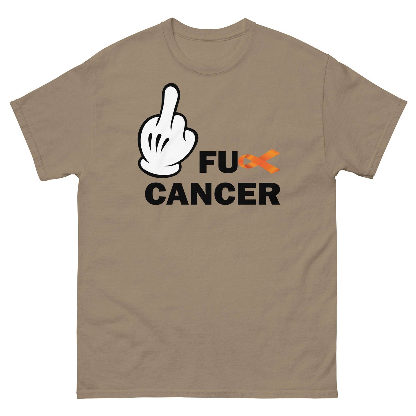 Leukemia FU Cancer Tee - JohnVsGBMBrown SavanaS