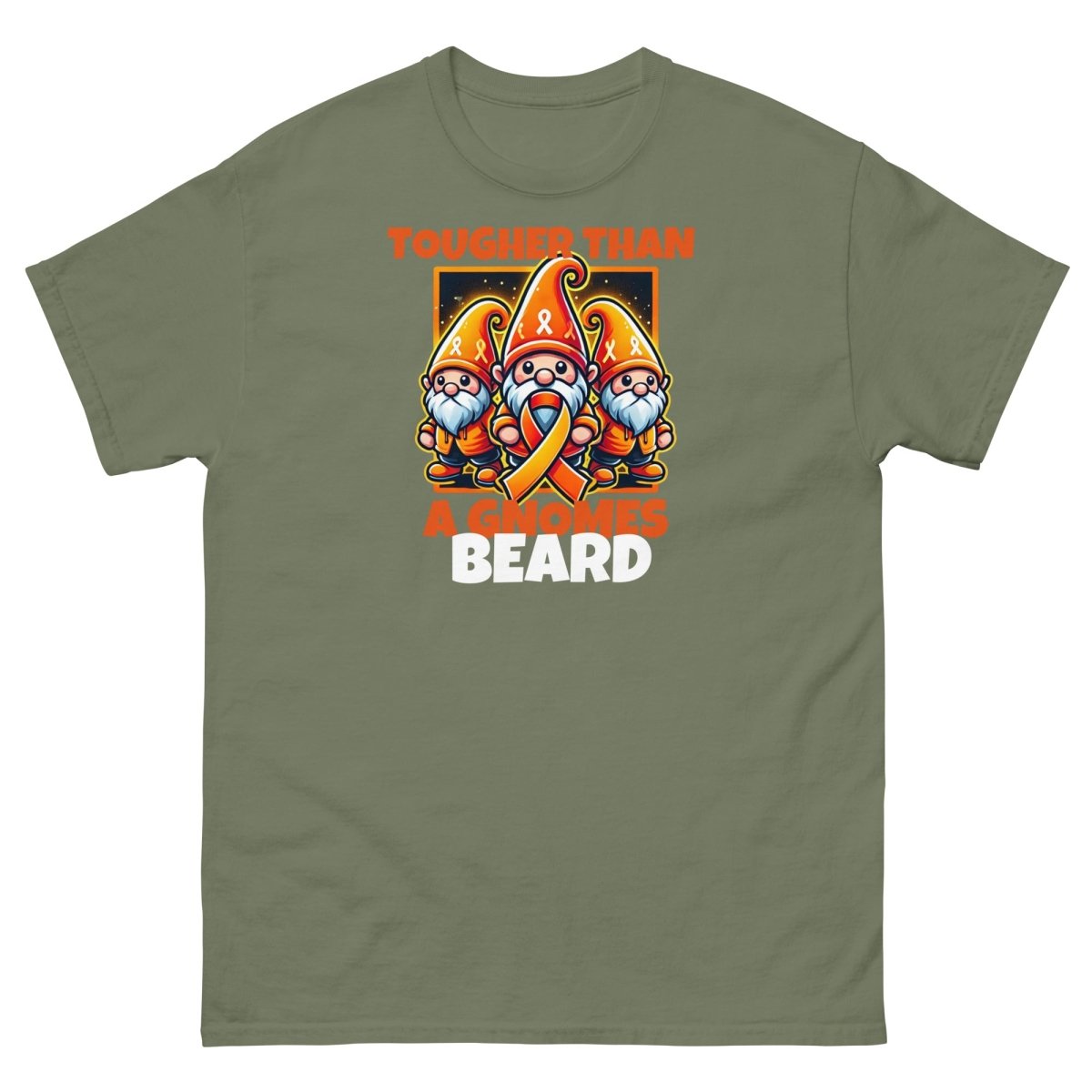 Leukemia Gnome Tee - JohnVsGBMMilitary GreenS