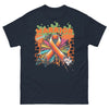 Leukemia Graffiti Ribbon Tee - JohnVsGBMNavyS