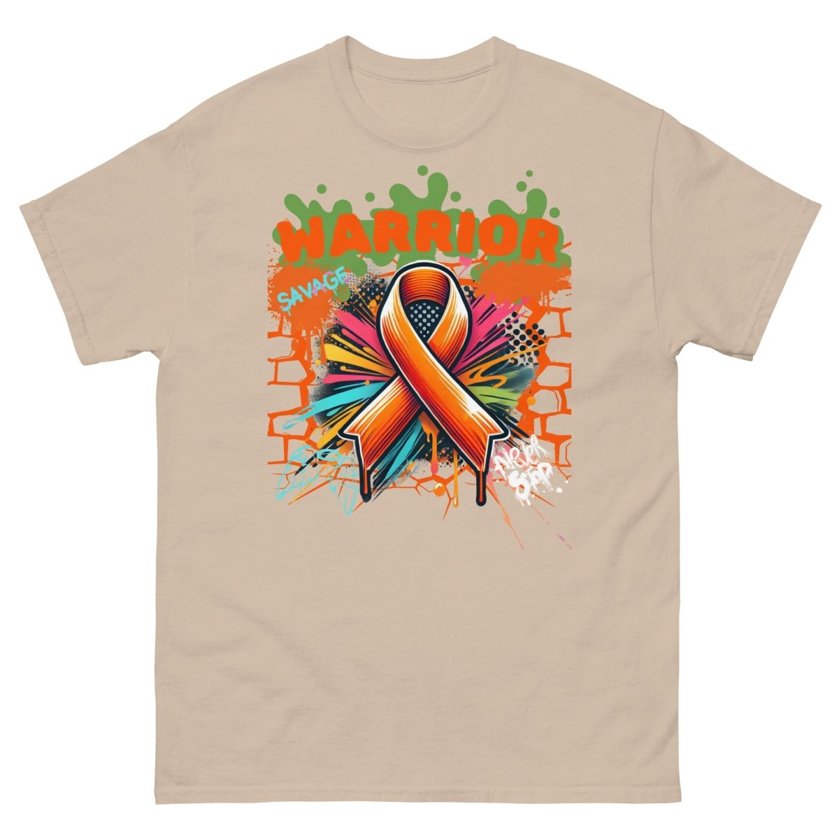 Leukemia Graffiti Ribbon Tee - JohnVsGBMSandS