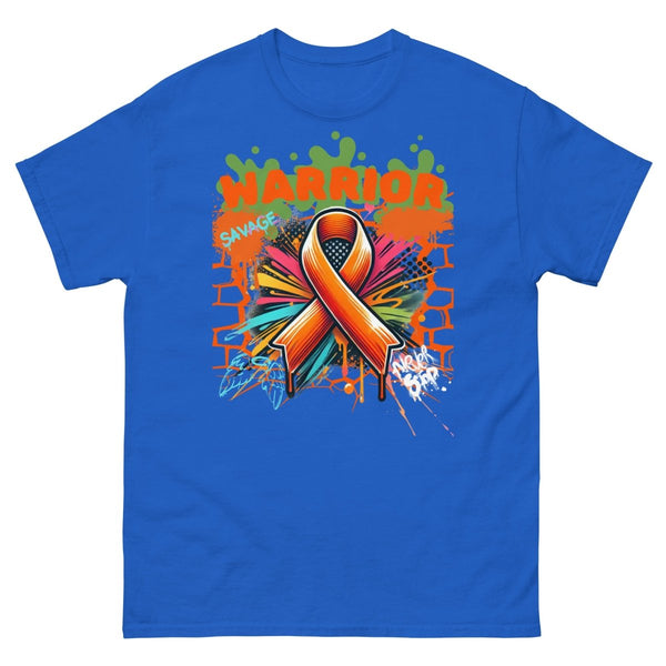 Leukemia Graffiti Ribbon Tee - JohnVsGBMRoyalS