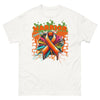 Leukemia Graffiti Ribbon Tee - JohnVsGBMWhiteS