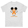 Leukemia Mickey Themed No One Fights Alone Tee - JohnVsGBMAshS