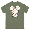 Leukemia Minnie Themed Head Tee - JohnVsGBMMilitary GreenS