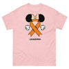 Leukemia Minnie Themed Tee - JohnVsGBMLight PinkS