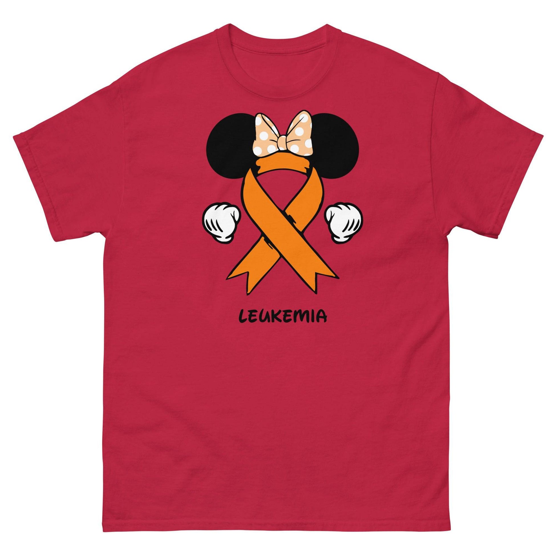 Leukemia Minnie Themed Tee - JohnVsGBMCardinalS