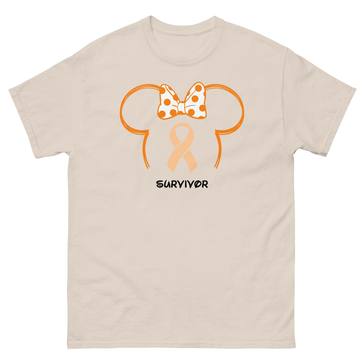 Leukemia Mouse Outline Tee - JohnVsGBMNaturalS