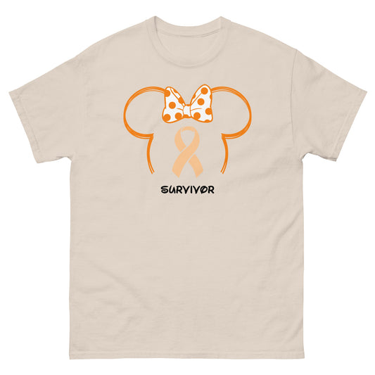 Leukemia Mouse Outline Tee - JohnVsGBMNaturalS