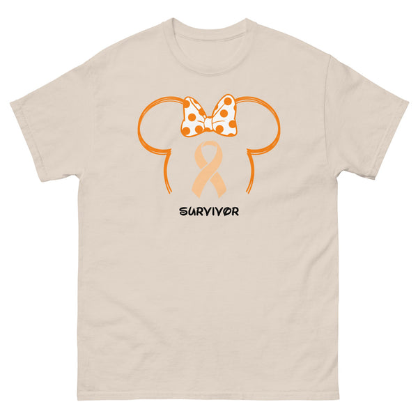 Leukemia Mouse Outline Tee - JohnVsGBMNaturalS