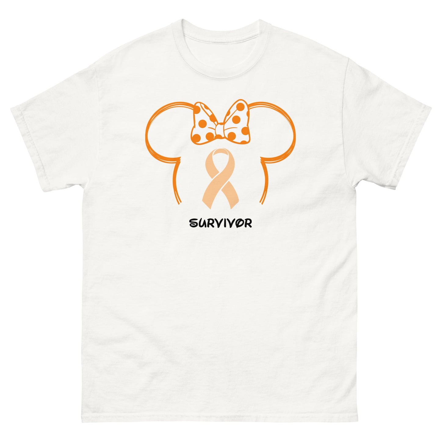 Leukemia Mouse Outline Tee - JohnVsGBMWhiteS