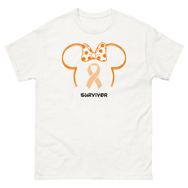 Leukemia Mouse Outline Tee - JohnVsGBMWhiteS