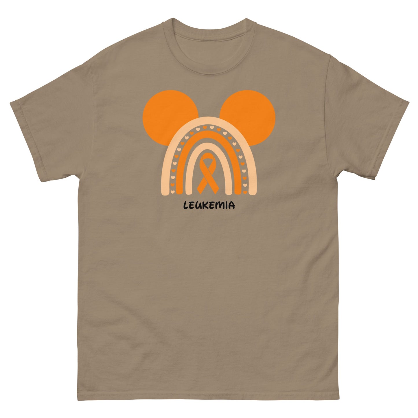 Leukemia Rainbow Mouse Tee - JohnVsGBMBrown SavanaS