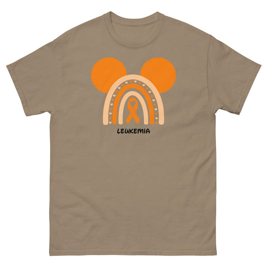 Leukemia Rainbow Mouse Tee - JohnVsGBMBrown SavanaS